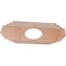 Ekena Millwork Chrysler Wood Fretwork Pierced Ceiling Medallion, Cherry, 34"W x 17"H x 9"ID x 3/8"T CMWP34X17X0375CSCH - alternate 3